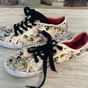 Disney Comic Strip Shoes